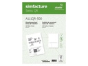 Simplex Einzahlungsschein Simfacture Swiss QR 1000 Blatt, Weiss