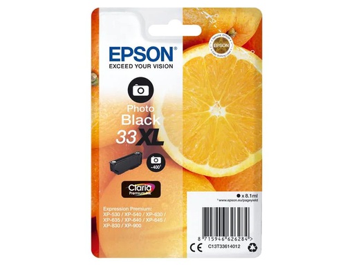 [90260247 1460753] Epson Tinte 33XL / C13T33614012 Photo Black