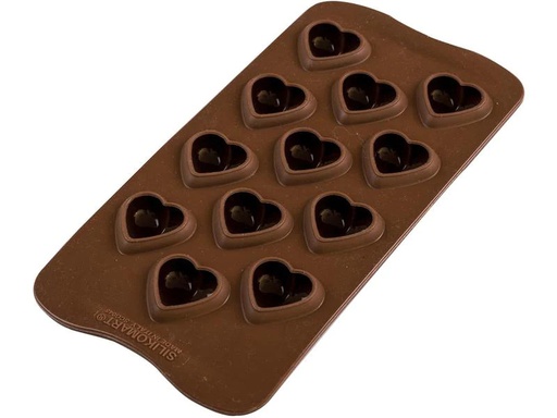 [90260270 1451175] Silikomart Pralinenform Herz
