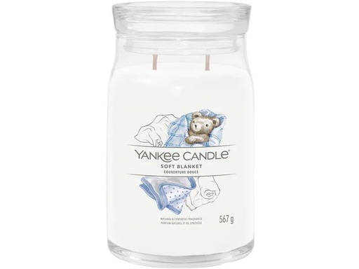 [90260386 1444458] Yankee Candle Signature Duftkerze Soft Blanket Signature Large Jar