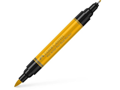 [90260482 1337906] Faber-Castell Tuschestift Pitt Artist Pen Dual Dunkelgelb