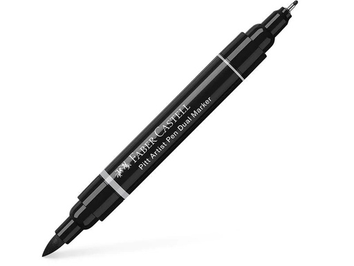 [90260639 1337880] Faber-Castell Tuschestift Pitt Artist Pen Dual Schwarz