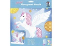 URSUS Moosgummi-Set Glitter Pegasus, Mehrfarbig