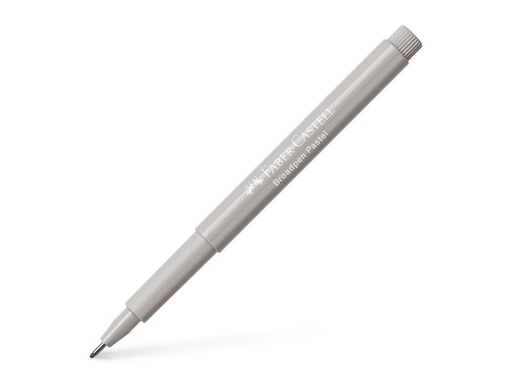 [90045225 1036432] Faber-Castell Fineliner Broadpen 1554 0.8 mm, Pastellgrau