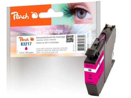 [90045226 1142488] Peach Tinte Brother LC-3217 Magenta