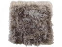 Chic Antique Pelzimitat 40 x 40 cm, Mokka