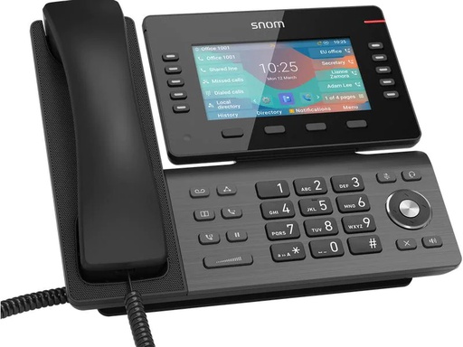 [90261144 1462205] snom Tischtelefon D865 Schwarz
