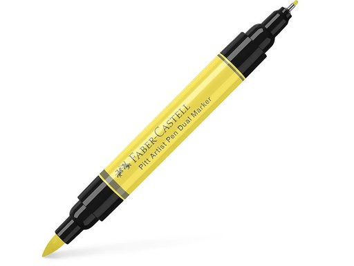 [90261238 1337908] Faber-Castell Tuschestift Pitt Artist Pen Dual Hellgelb