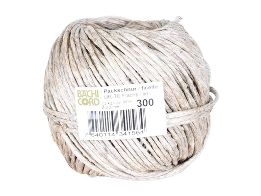 [90261516 1400654] Baechi Cord Schnur UR-TE Ø 2.2 mm, 60 m