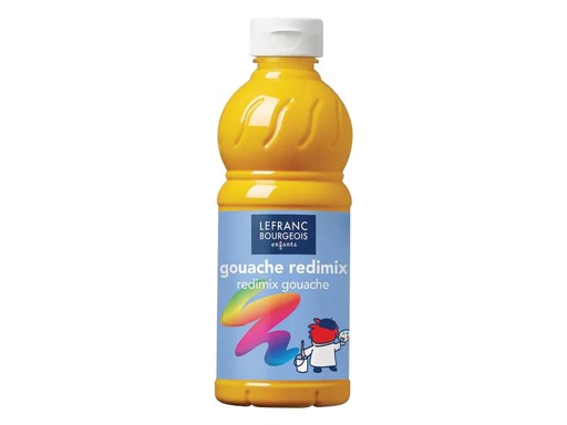 [90261591 1407775] LEFRANC Temperafarben Redimix 500 ml, Goldgelb
