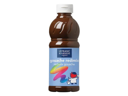 [90261703 1407816] LEFRANC Temperafarben Redimix 500 ml, Umbra