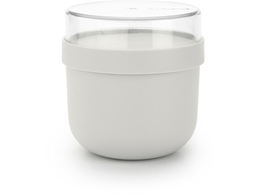 [90261722 1459958] Brabantia Yoghurtbehälter Make &amp; Take 500 ml, Hellgrau