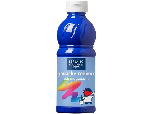 [90261813 1407780] LEFRANC Temperafarben Redimix 500 ml, Kobaltblau