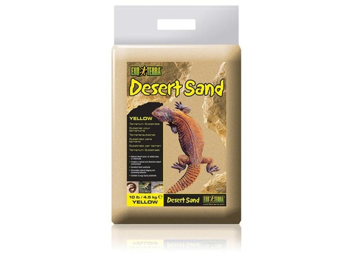 [90261833 1445753] Exo Terra Bodensubstrat Desert Sand, Gelb, 4.5 kg
