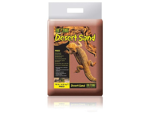 [90261844 1445754] Exo Terra Bodensubstrat Desert Sand, Rot, 4.5 kg