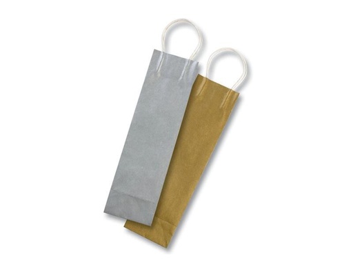 [90261868 1448063] Folia Flaschentasche  Gold/Silber Gold/Silber, 12 x 10 x 36 cm