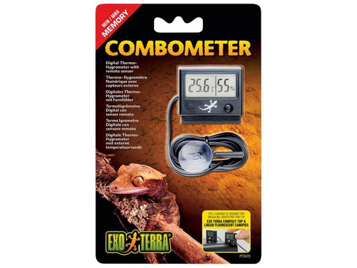 [90261982 1445814] Exo Terra Combometer Thermo-Hygro Digital mit Fernsensor