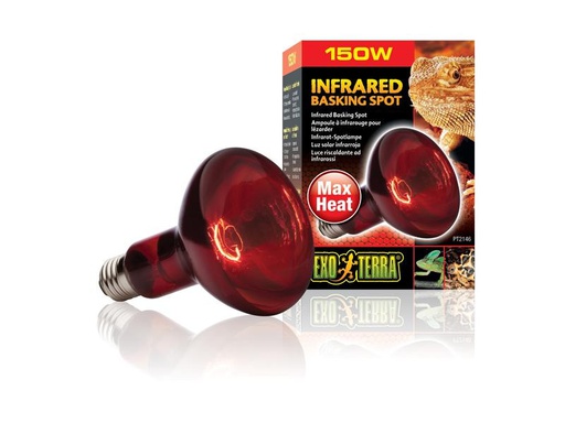 [90262048 1445779] Exo Terra Terrarienlampe Infrared Basking Spot E27, R30/150W