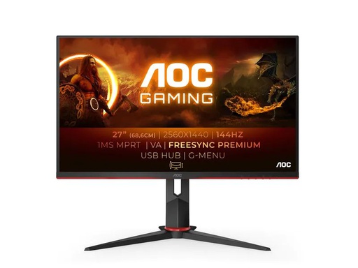 [90262065 1461747] AOC Monitor Q27G2E/BK