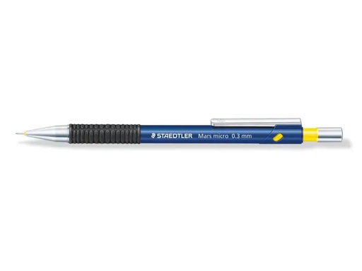 [90045404 1039071] Staedtler Minenbleistift Mars micro Blau, 0.3 mm