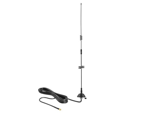 [90045416 940348] Delock LTE/LoRA-Antenne 0.7-2.7GHz, 56.3mm SMA 7 dBi Rundstrahl