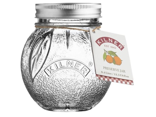[90262284 1460500] Kilner Einmachglas Orange Fruit 400 ml, 1 Stück