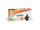 Yarrah Nassfutter Dog NF Multipack Pastete, 6 x 150 g, 3 Sorten