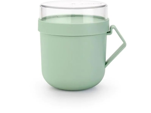 [90262641 1459956] Brabantia Suppenbehälter Make &amp; Take 600 ml, Hellgrün