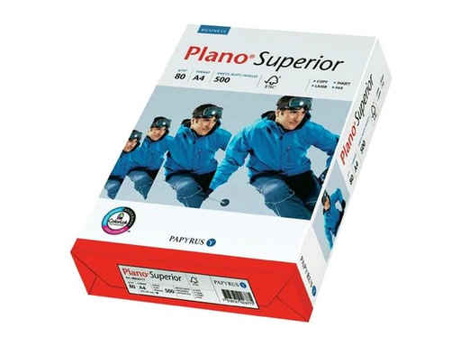 [90262742 1403391] Plano Kopierpapier Superior A3, Hochweiss, 120 g/m², 250 Blatt