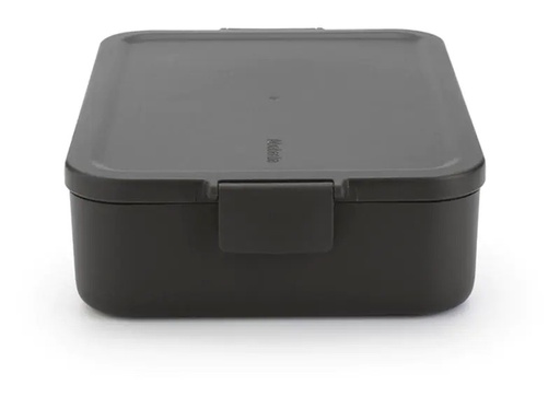 [90262807 1459951] Brabantia Lunchbox Make &amp; Take 25.5 x 16.7 x 6.2 cm, Dunkelgrau