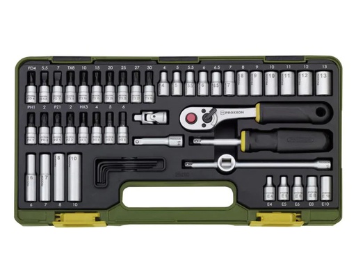 [90045483 718858] Proxxon Industrial Steckschlüssel-Set 1/4 50-teilig