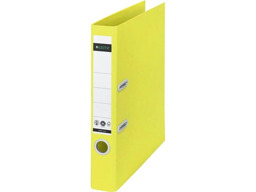 [90263078 1463908] Leitz Ordner Recycle 180° A4 Schmal, Gelb