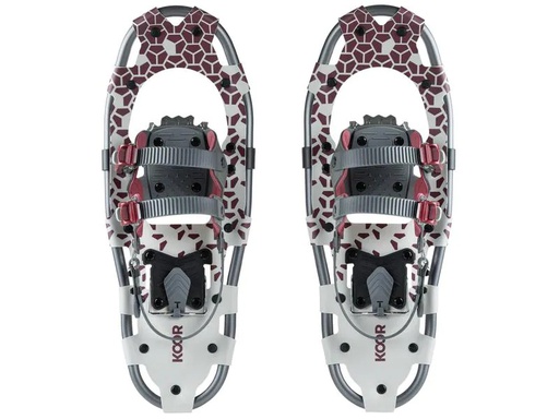 [90263130 1361124] KOOR Schneeschuh Lumi Flex S/M Dunkelrot