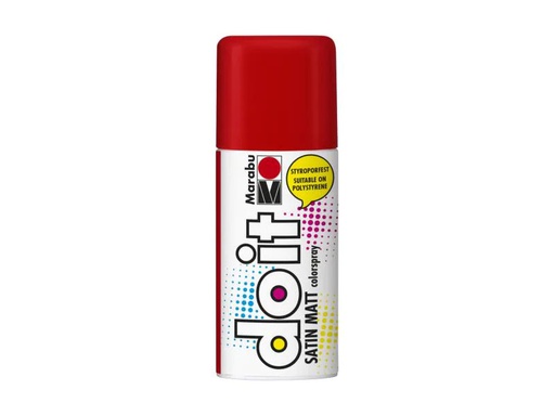 [90045503 556519] Marabu Sprühfarbe do it Satin 150 ml, Rot