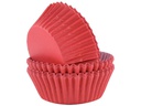 PME Cupcake Backform Rot, 60 Stück
