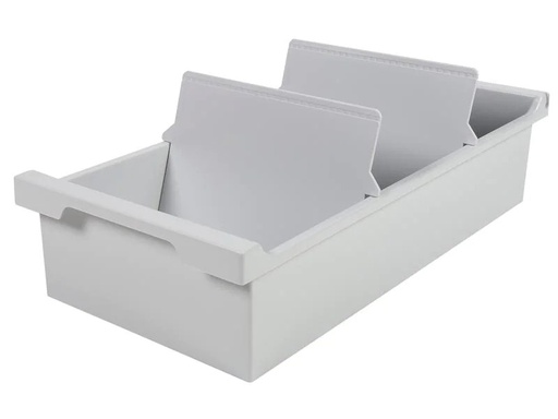 [90263443 1450556] Exacompta Karteibox A6, Grau
