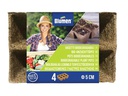 Blumen Aufzuchttöpfe Bio 5 cm quadratisch, 24 Stück