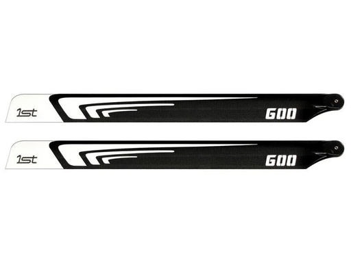 [90263637 1157512] 1st Hauptrotorblätter Carbon 600 mm FBL 2 Stück