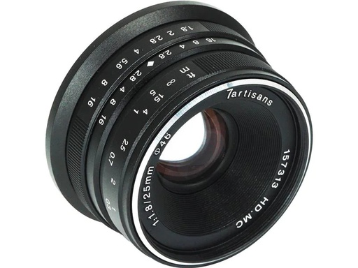 [90263640 1210996] 7Artisans Festbrennweite 25mm F/1.8 – MFT