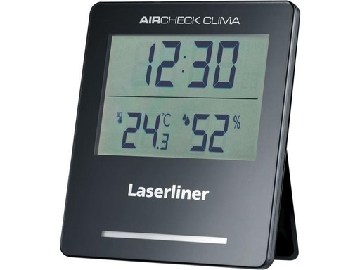 [90263777 1461816] Laserliner Thermo-/Hygrometer Digital, Schwarz