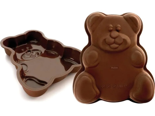 [90263804 1448912] Ibili Motiv-Backform Teddybär, 26 x 24 x 5.5 cm