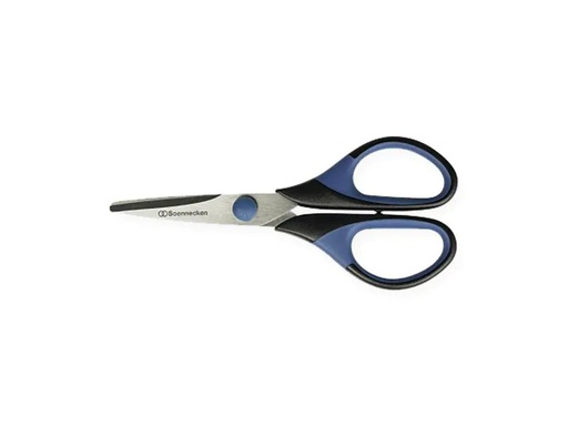 [90263863 1398716] Soennecken Schere Softgrip 14 cm, Edelstahl, Universal