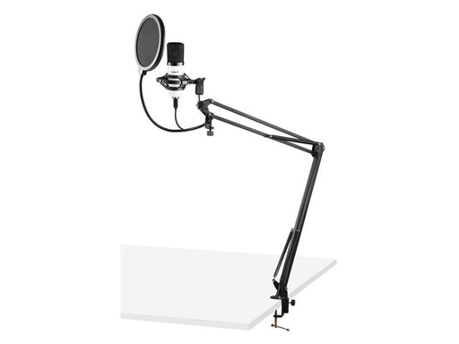 [90045627 1114616] Vonyx Kondensatormikrofon CMS300W Studio-Set Weiss