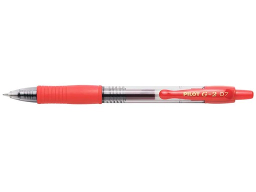 [90264158 1352833] Pilot Gelschreiber G-2 0.7 mm, Rot