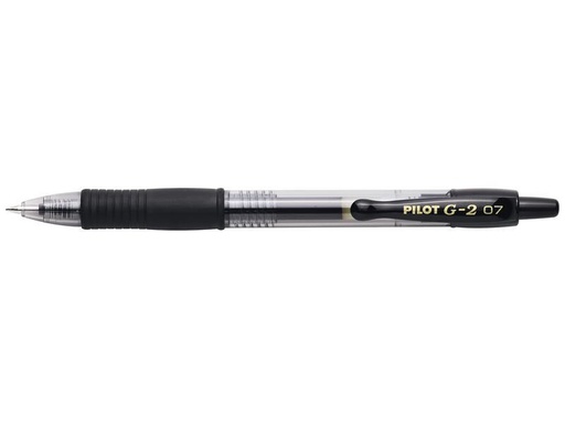 [90264167 1352835] Pilot Gelschreiber G-2 0.7 mm, Schwarz