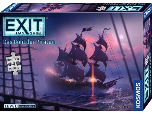 [90264279 1341946] Kosmos Kennerspiel EXIT &amp; Puzzle: Das Gold der Piraten