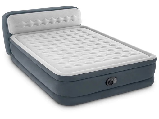 [90264541 1417865] Intex Luftbett Dura Beam mit Headboard Queen 152 x 236 x 46 cm