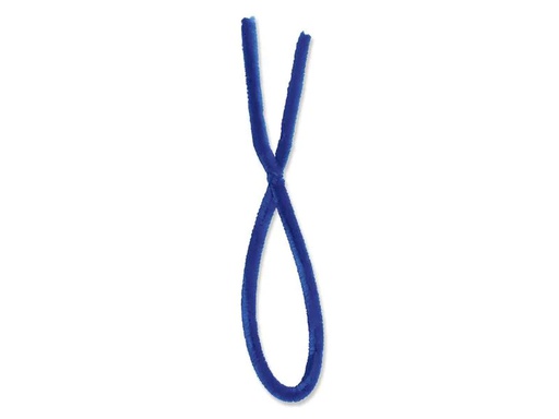 [90264640 1408993] URSUS Chenilledraht 8 mm Blau, 10 Stück