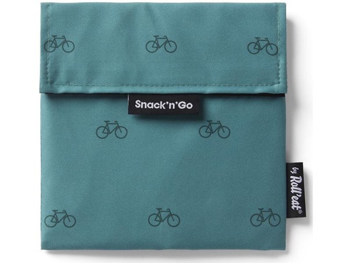 [90264760 1473035] Roll'eat Lunchbeutel SnacknGo Icons Bike Blau