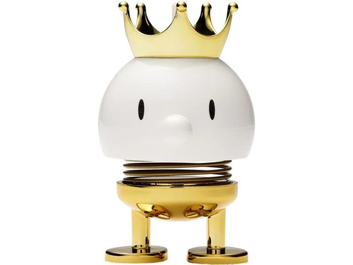 [90264795 1464725] Hoptimist Aufsteller Bumble Prinz S 7.6 cm, Gold/Weiss